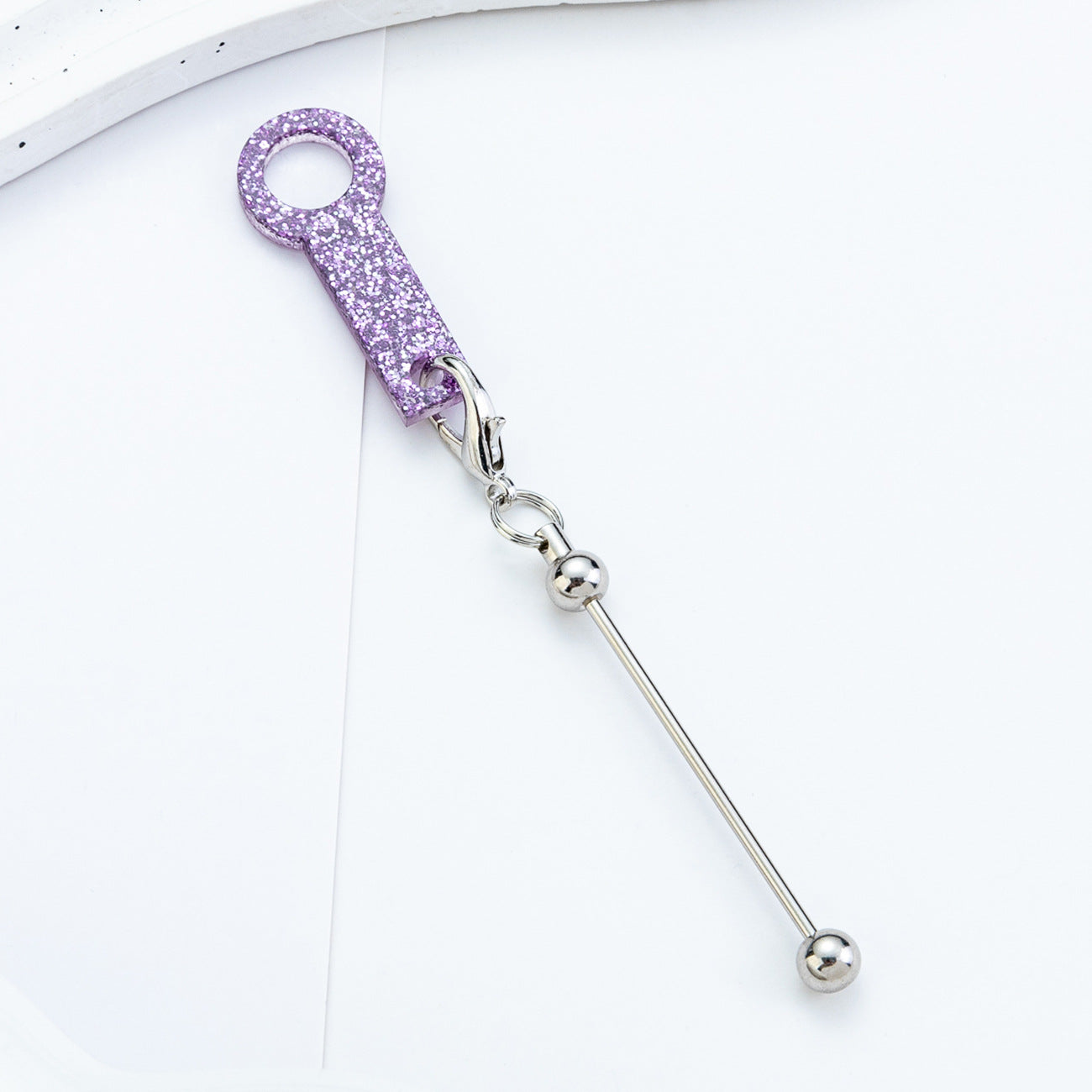 Wholesale Ready-Made DIY Beaded Acrylic Straw Hangings Suitable for 8Mm-10Mm Water Cup Straw Accessories Decoration