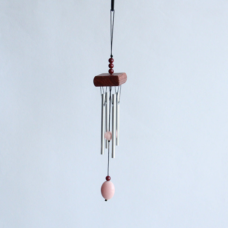 Wholesale Solid Aluminum Rod Metal Mini Wind Chime Decorative Pendant