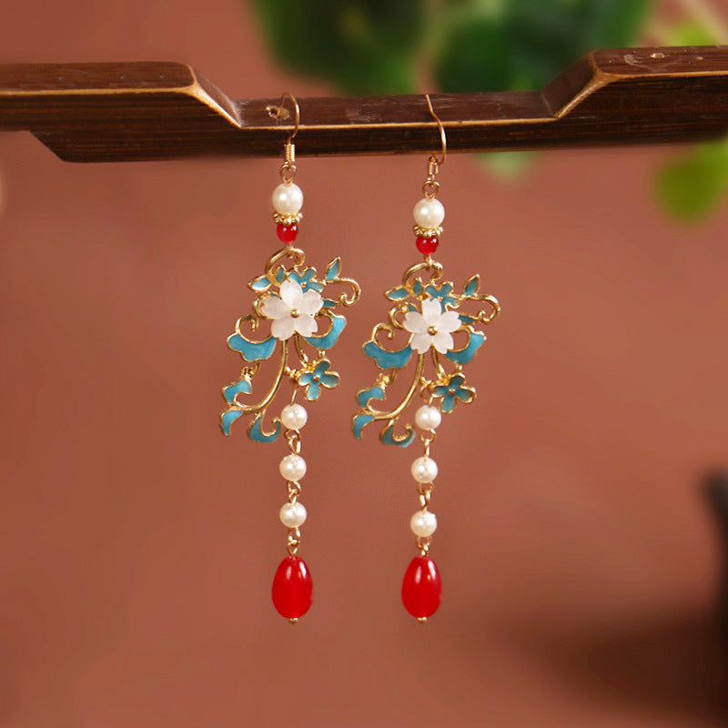 Wholesale Vintage court style ethnic antique earrings