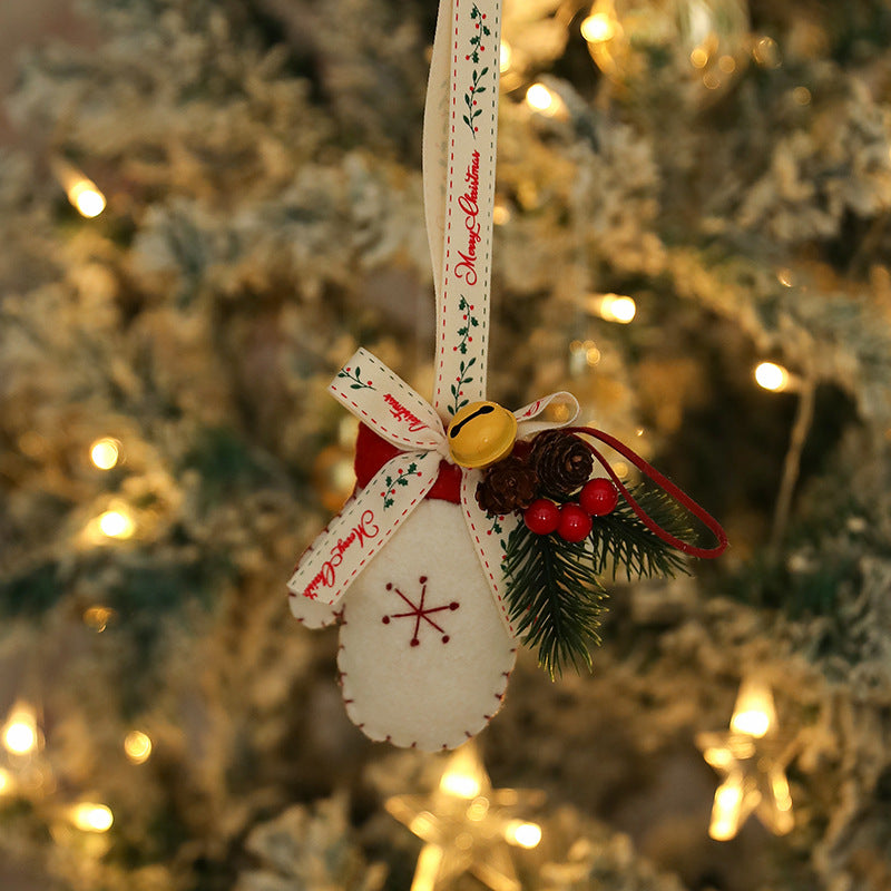 Wholesale Christmas gift plush Christmas tree pendant Christmas decoration