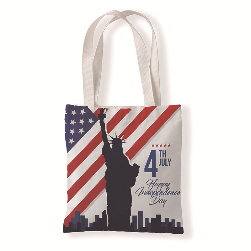 Wholesale Independence Day Canvas Bags