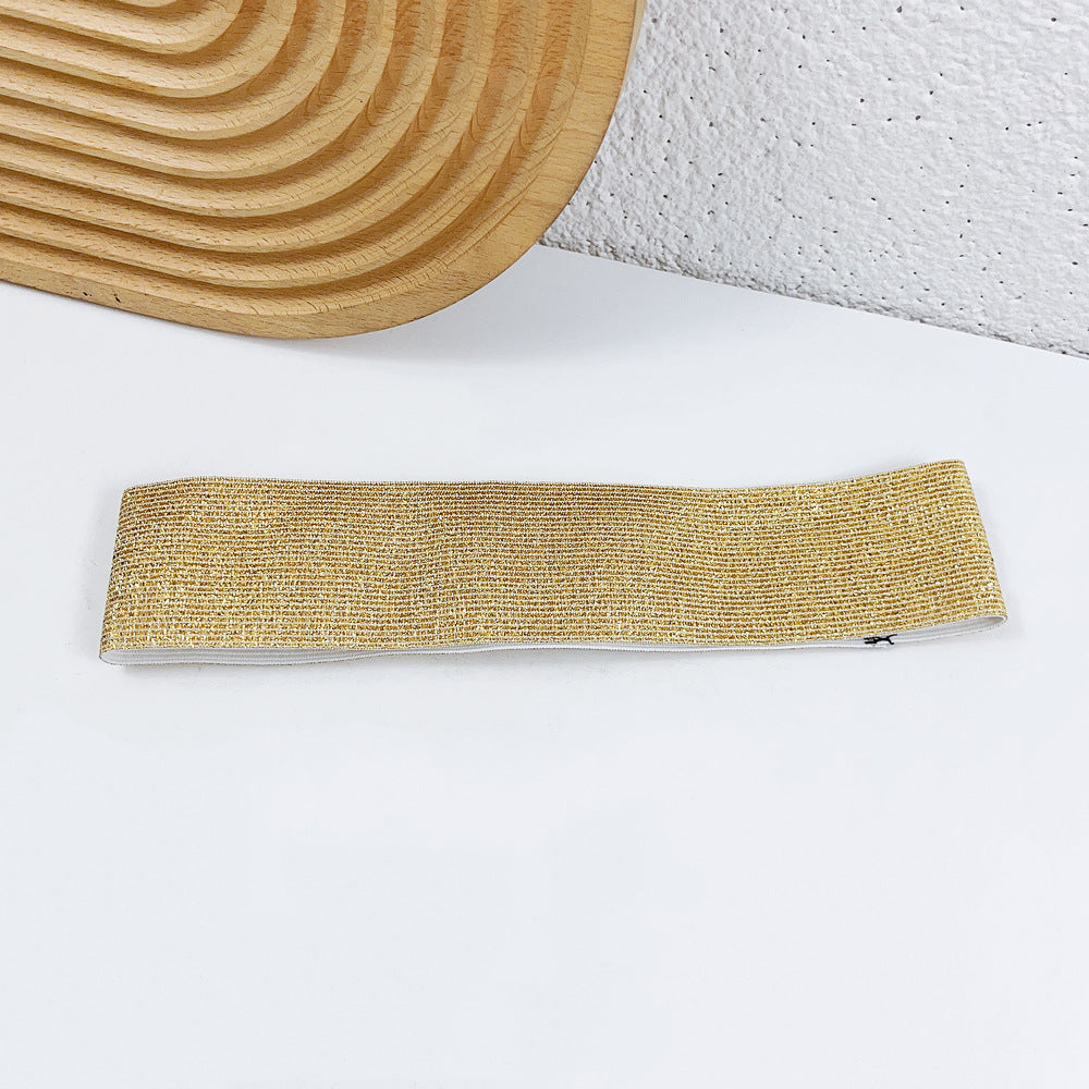 Wholesale Leopard Pattern Wide Edge Sports Sweat-absorbing Hair Band