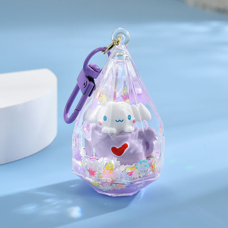 Wholesale Acrylic   Sand Keychain