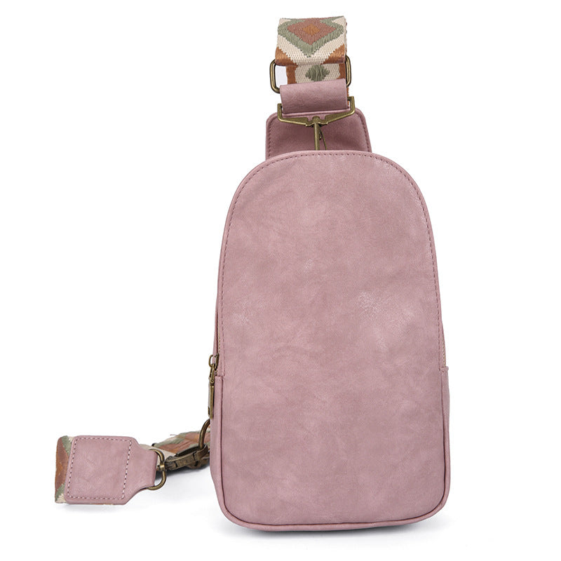 Wholesale Western Style Crossbody Chest Bag Vintage Print Waist Bag