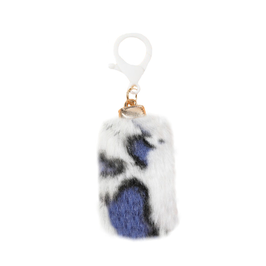 Wholesale Leopard Print Plush Pendant Key Chain