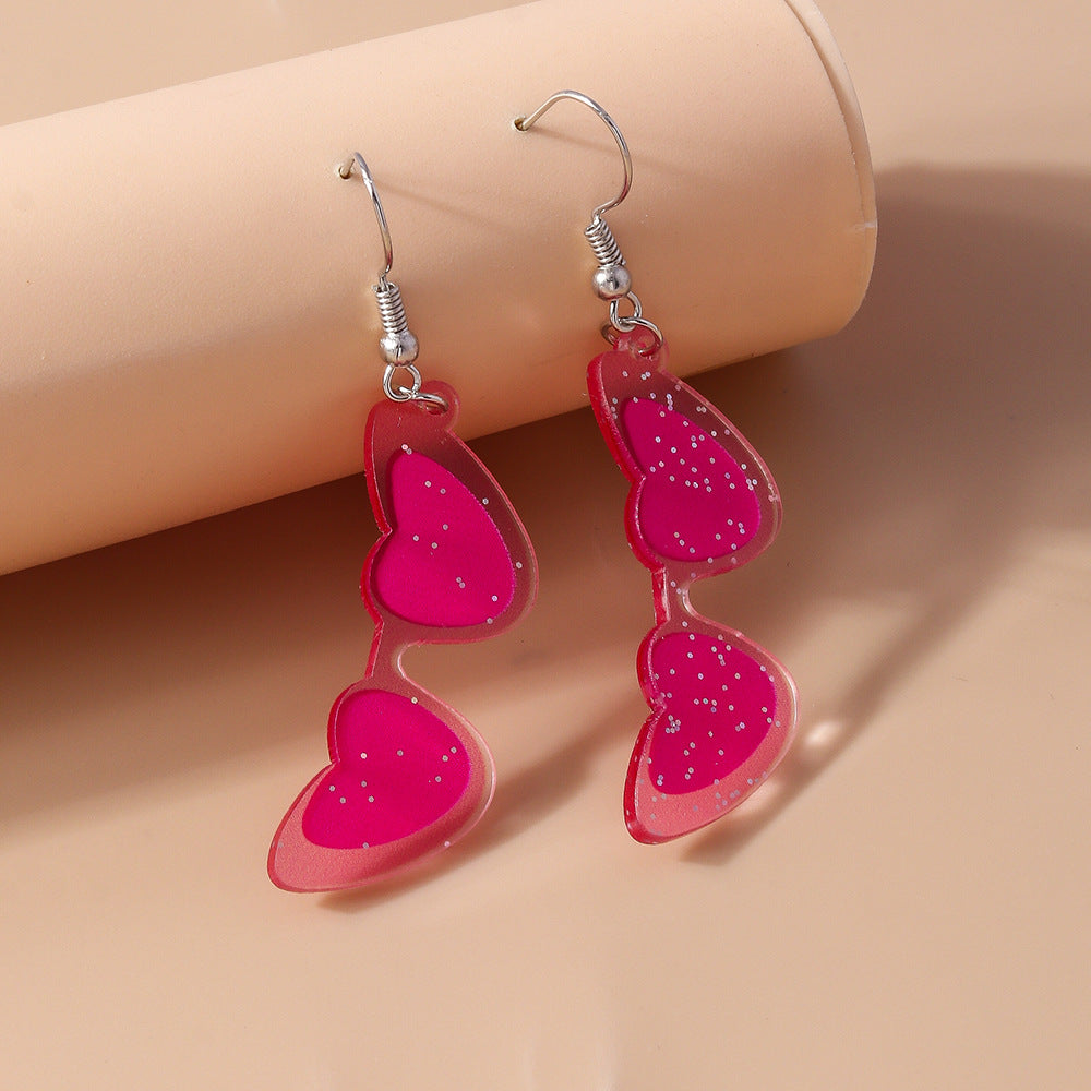 Wholesale Valentine's Day Love Sunglasses Earrings