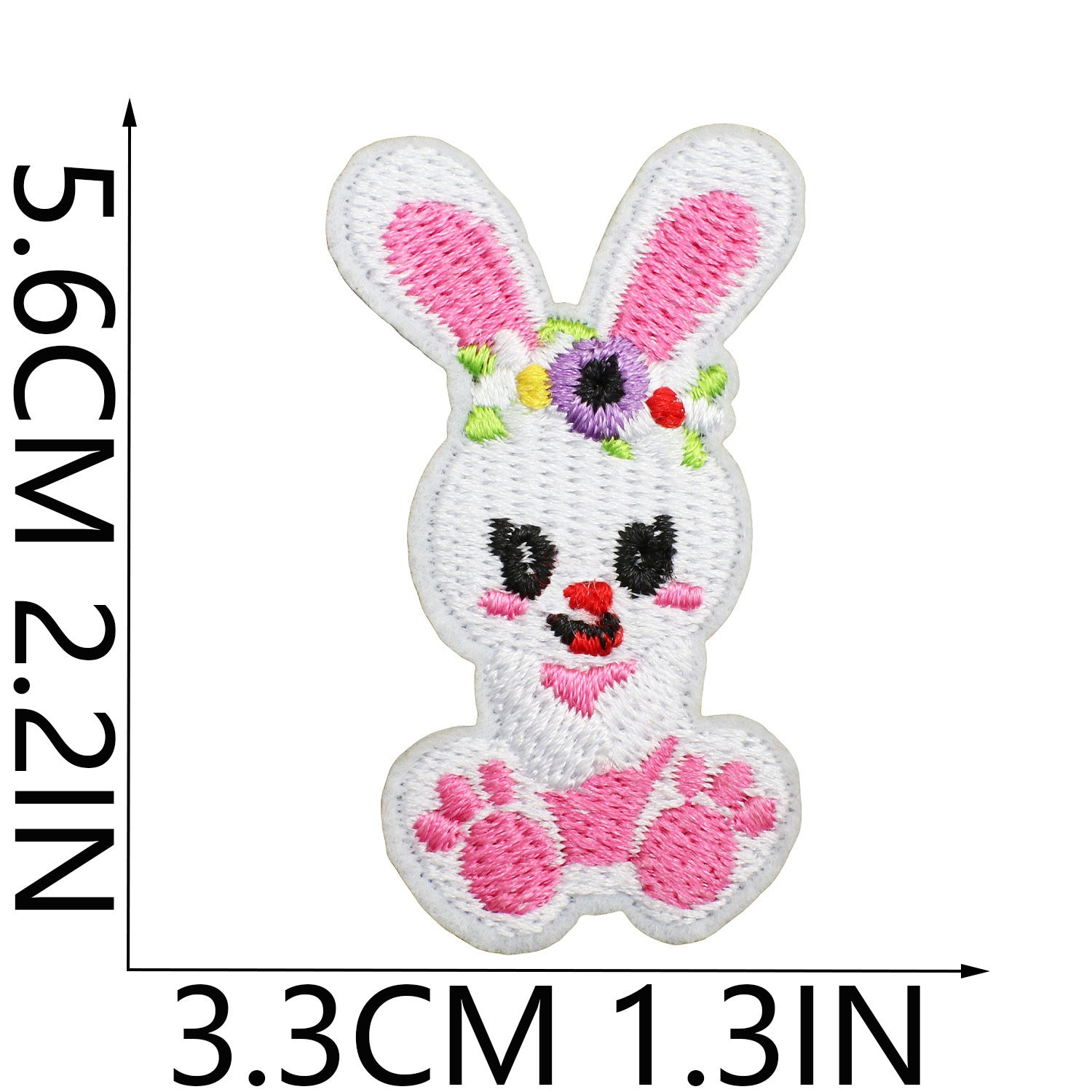 Wholesale Easter Rabbit Easter Egg Carrot Embroidery DIY Patches