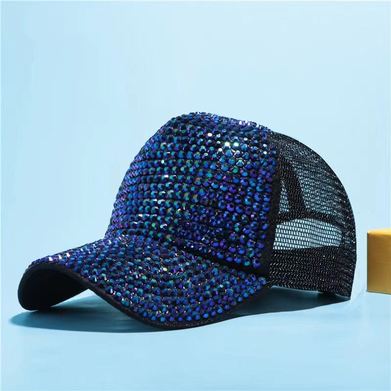 Wholesale 10PCS Rhinestone Breathable Baseball Caps