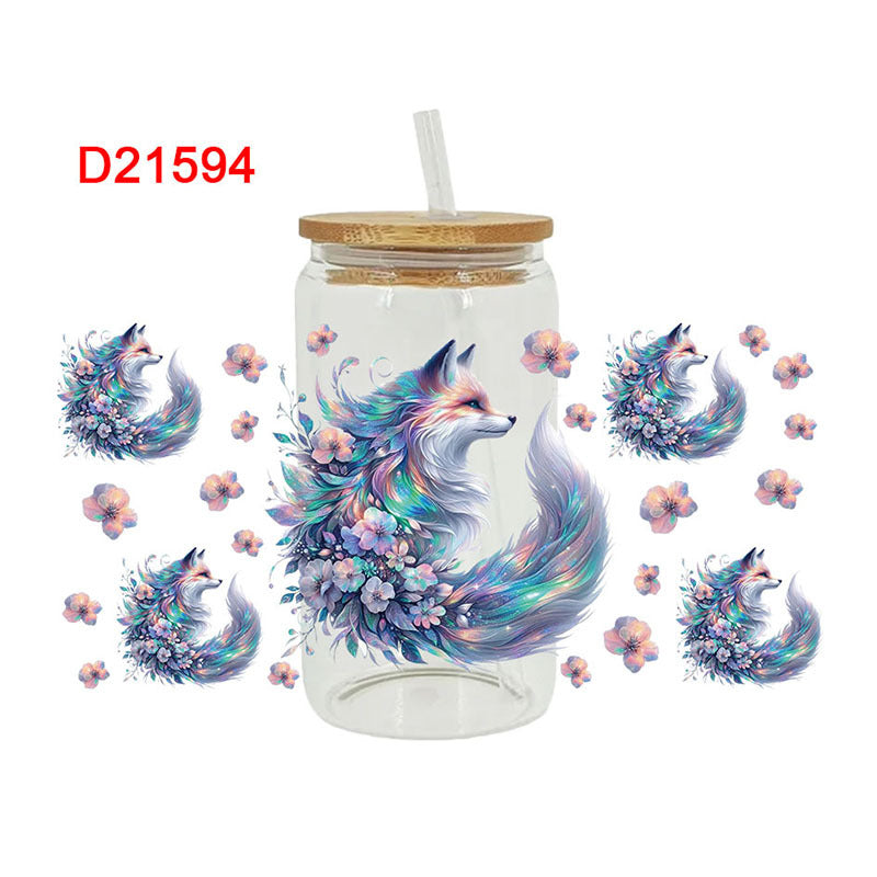 Wholesale UV Transfer Paste Glass Crystal Label Crystal Paste 16OZ UV DTF WRAPS
