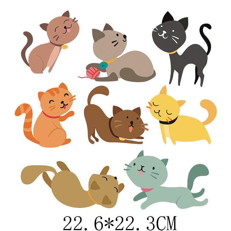 Wholesale Diverse Cartoon Animal UV DTF Ready to Press Transfers Wrap