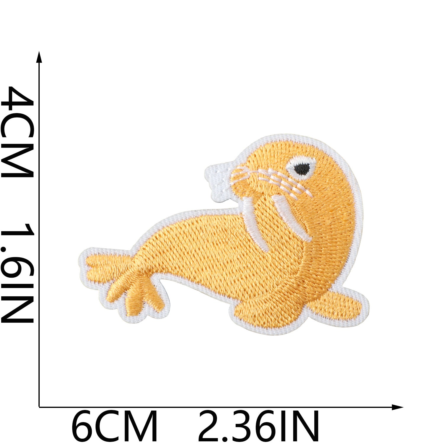 Wholesale Trendy Ocean Party Embroidered Patches For Kids Clothing Cartoon Shark Dolphin Fashion Accessory