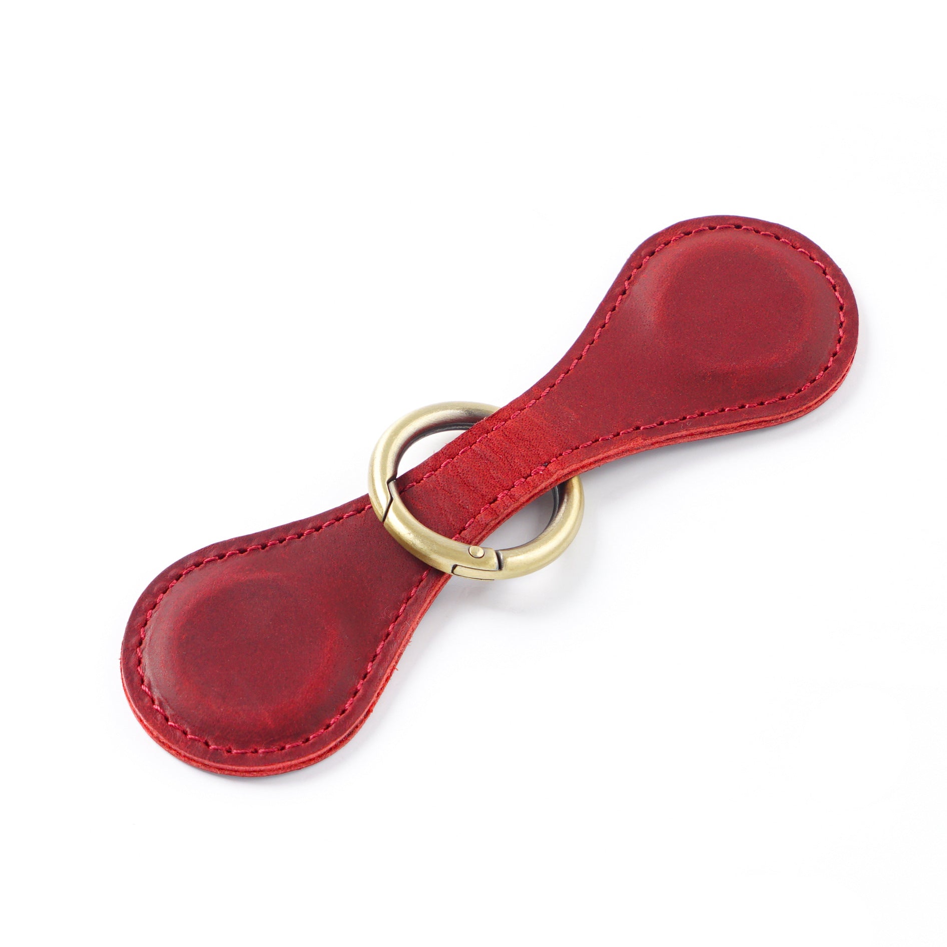 Wholesale Handmade Genuine Leather Small and Leather
 Magnetic Keychain