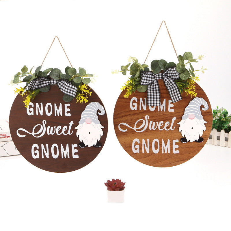 Wholesale Wooden Christmas Halloween Three-dimensional DIY Hanging Tags