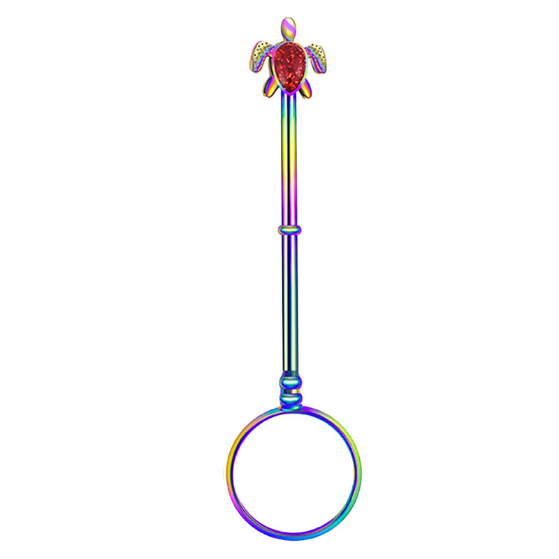 Tutor al por mayor de tortuga de cobre dragón fumador