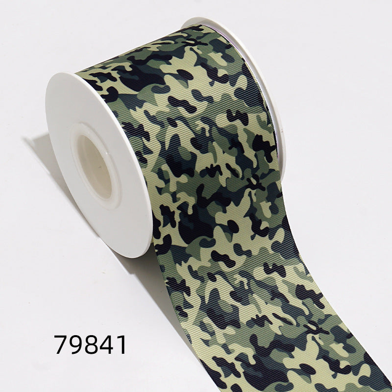 Wholesale 50Y thermal transfer ribbon cartoon printing ribbon printing ribbon thermal transfer ribbon flower diy ribbon roll