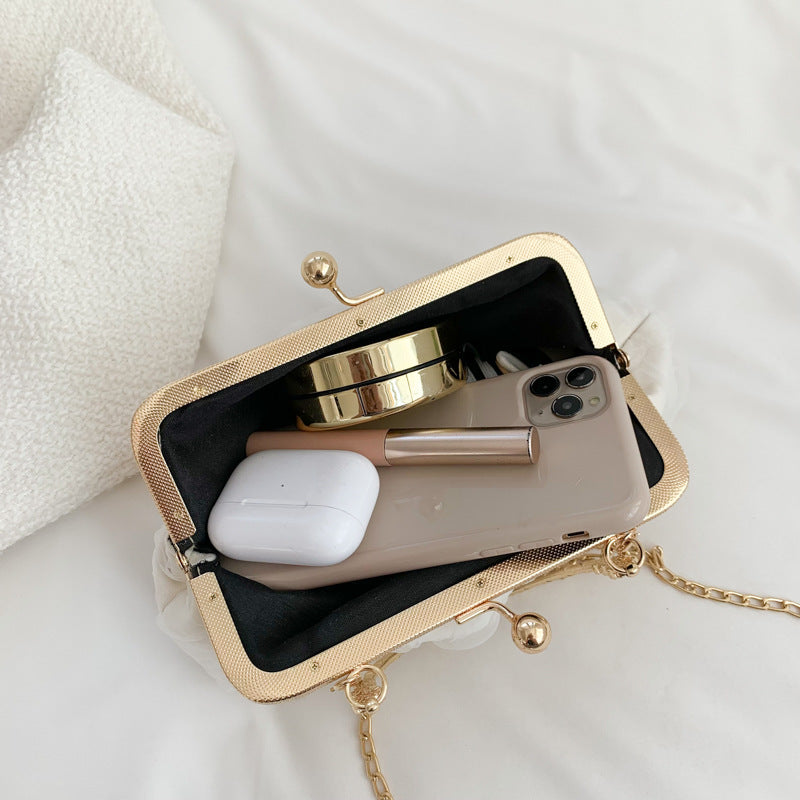 Wholesale Fold Chain Nylon One Shoulder Crossbody Carrying Bag