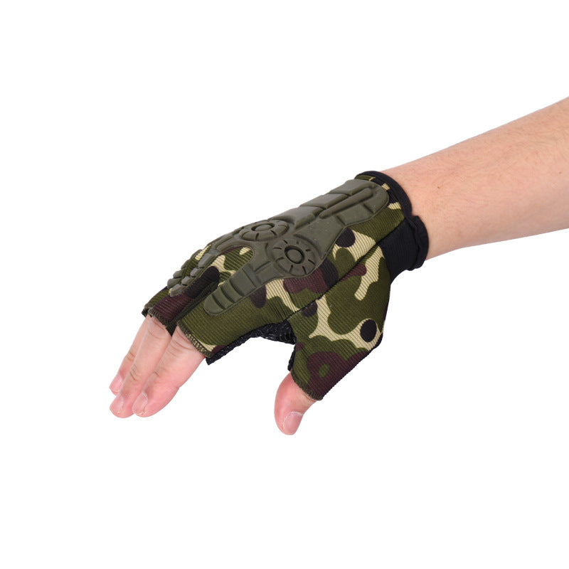 Wholesale Outdoor Sports Epoxy Cloth Glove