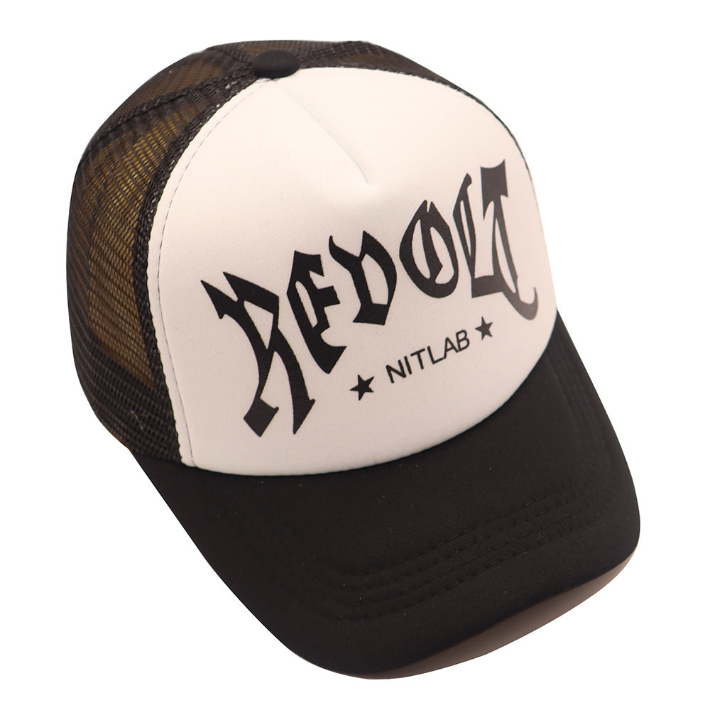 Wholesale  GALLERY DEPT New Trendy BAPE Mesh Trucker Cap Casual Letters Baseball Cap