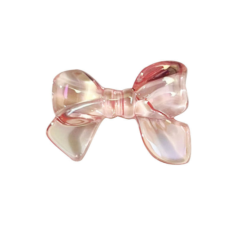 Wholesale 10pcs Bow Plastic Beads Hair Accessories Mobile Phone Beads