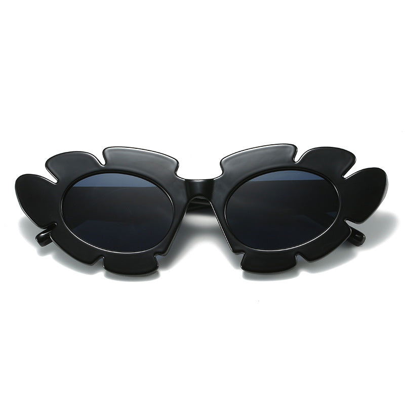 Wholesale Jelly Color Chrysanthemum PC Sunglasses