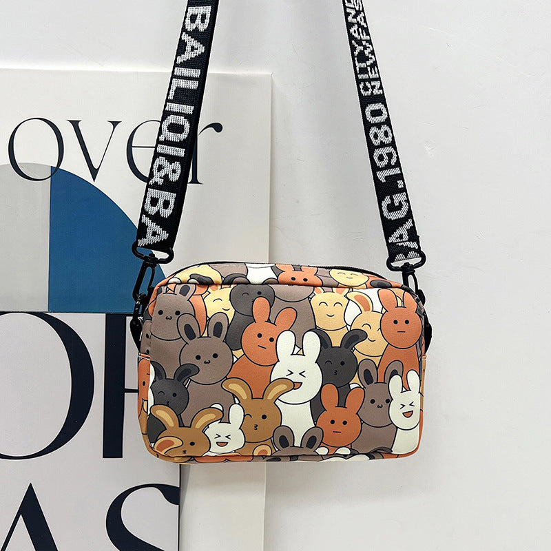 Wholesale 2023 Cartoon Canvas Crossbody Bags