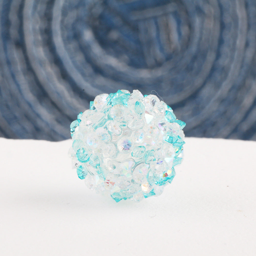 Wholesale 10pcs Acrylic Drip Glue Full Diamond Beads