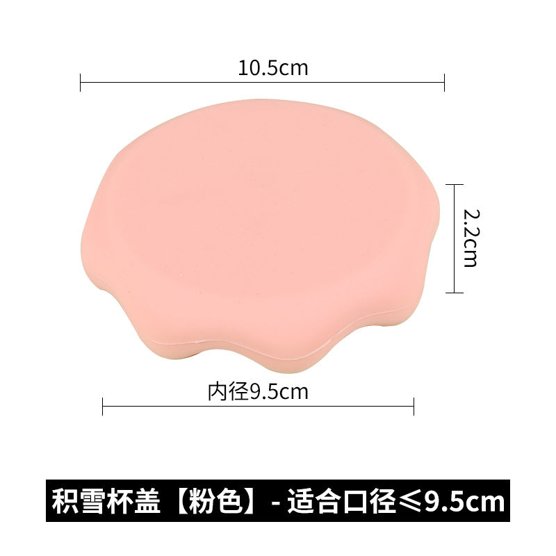 Wholesale Silicone Snow Cover Design Thickened Universal Anti Scald and Heat-insulating Cup Accessories
