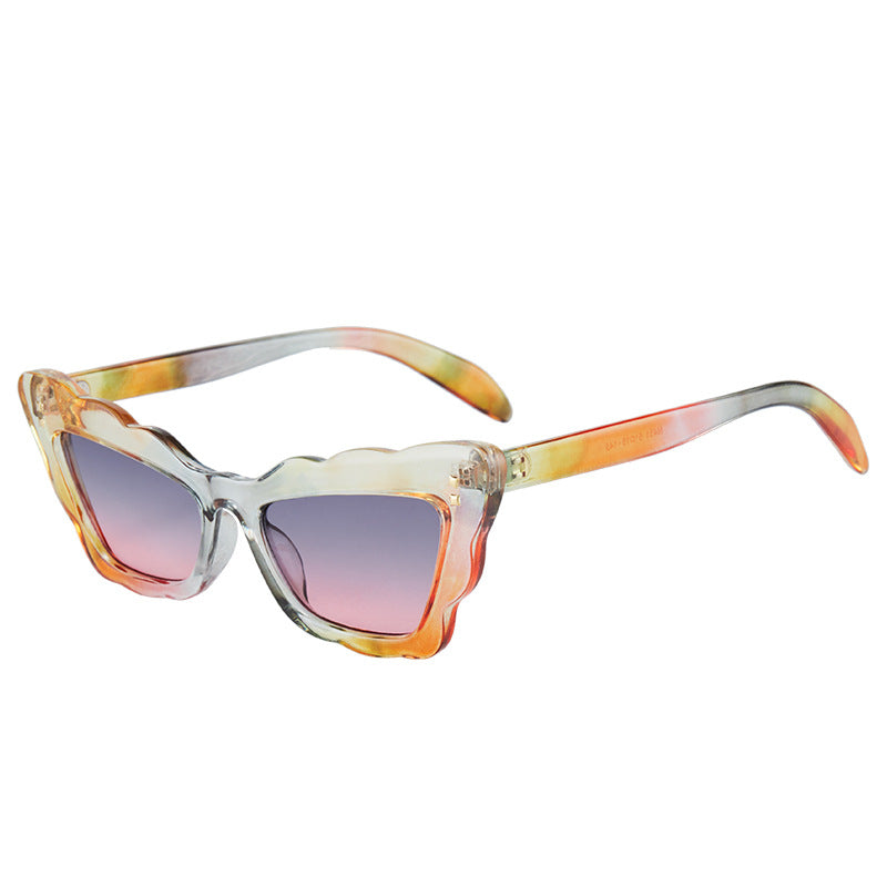 PC al por mayor 2023 NUEVA Gafas de sol Triangle Cat Eye