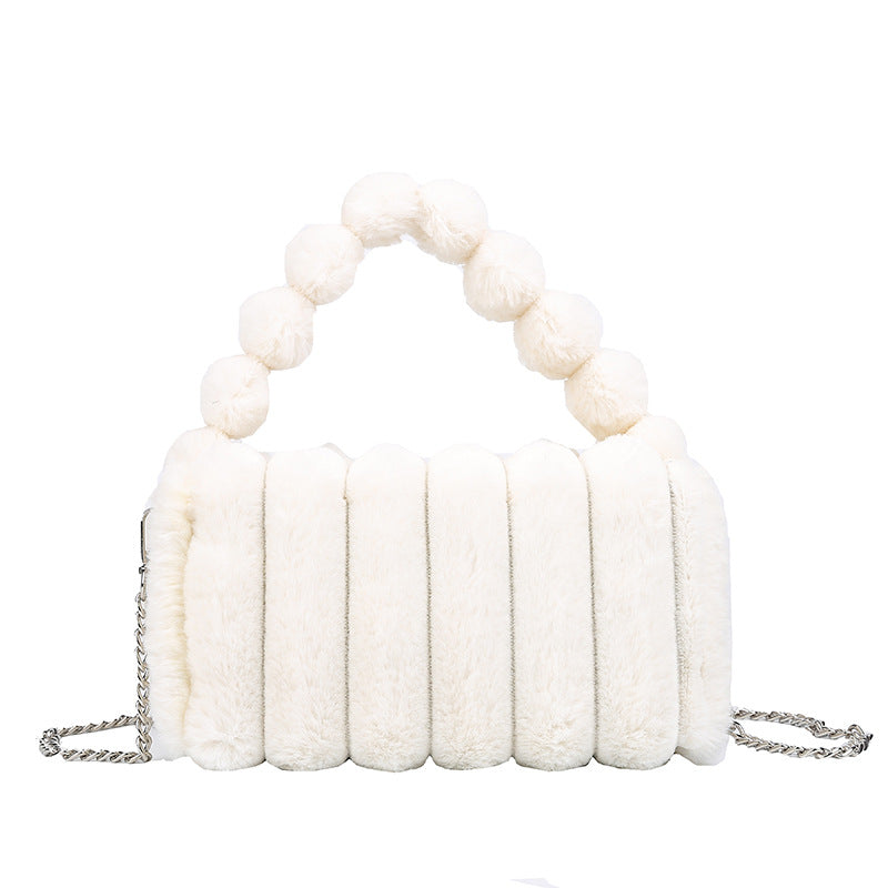 Wholesale 2023 Autumn and Winter Plush Handheld Crossbody Bag