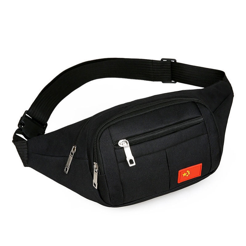 Wholesale Men's waist bag outdoor mountaineering cycling climbing mobile phone bag crossbody chest bag