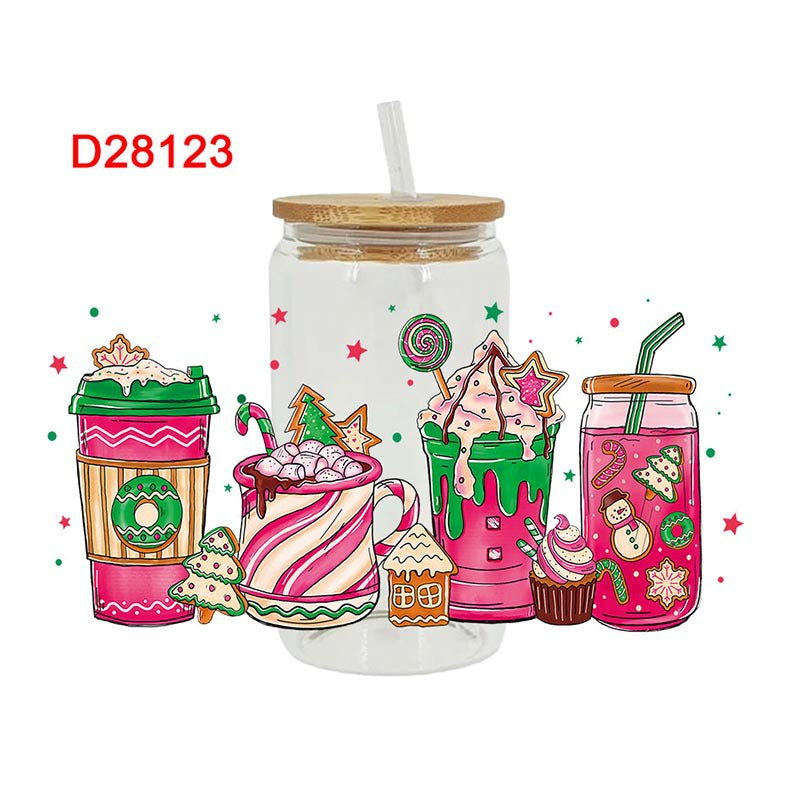 Wholesale Moose 16oz Cup UV DTF Wraps