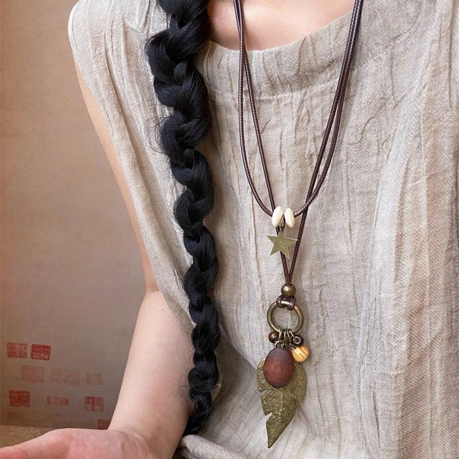 Wholesale Red M bean balloon dog pendant necklace