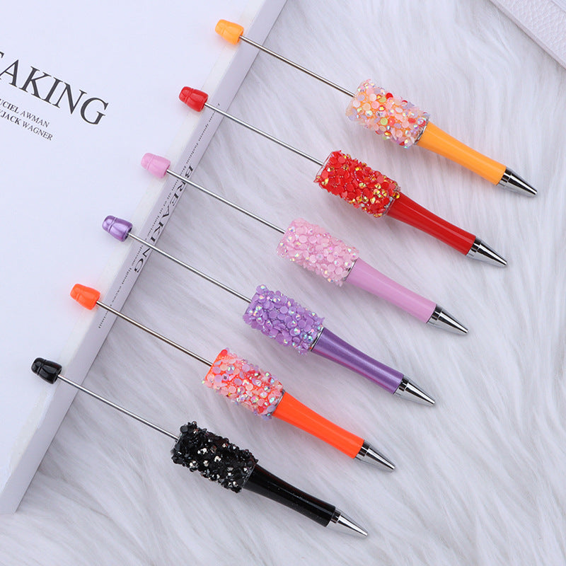 Wholesale New DIY Sequin Creative Petal Multi-color Hand-Worn Ballpoint Pen