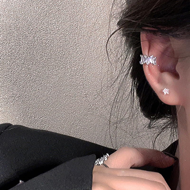 Wholesale Full Drill Earbone Clip Earrings