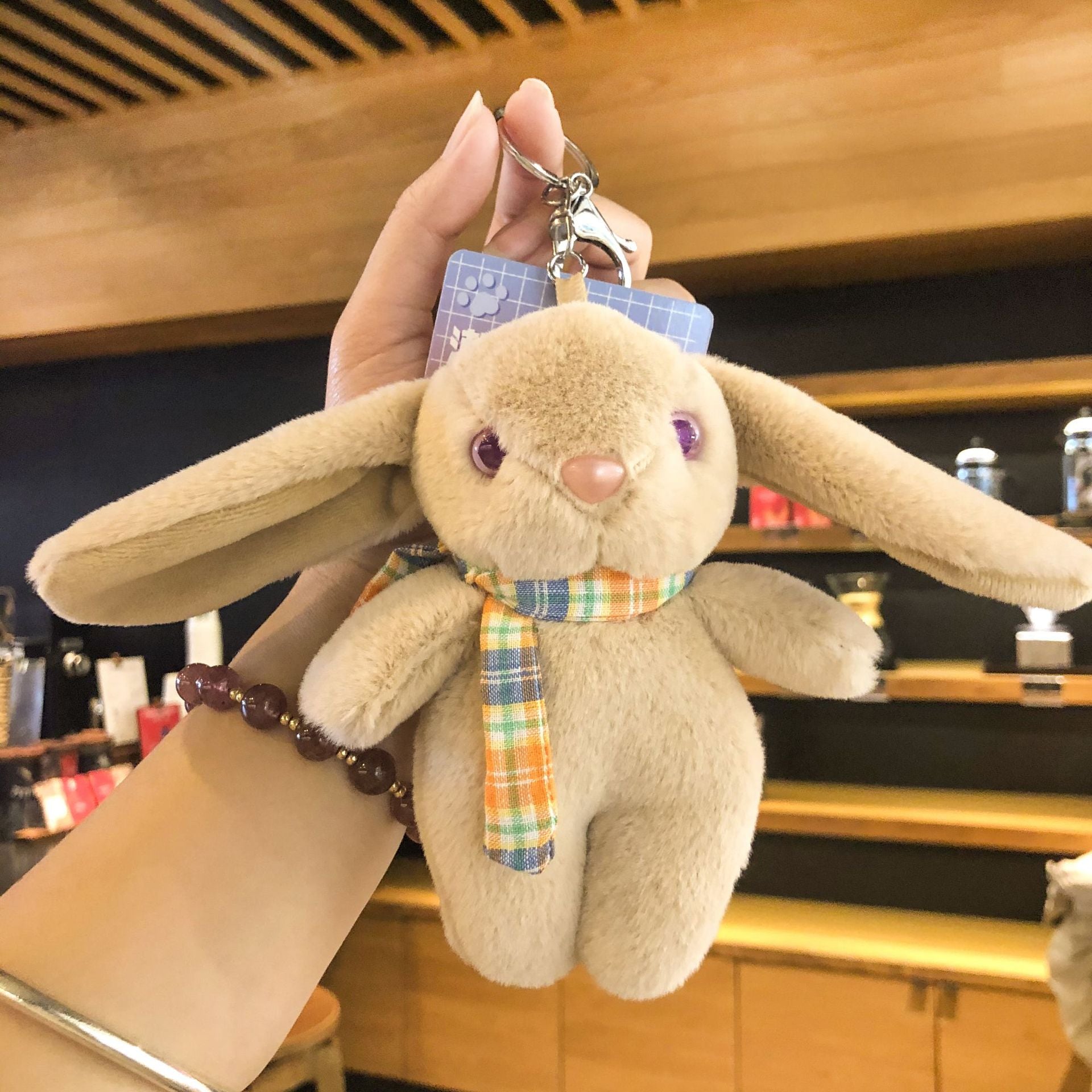 Wholesale Cartoon Rabbit Plush Keychains