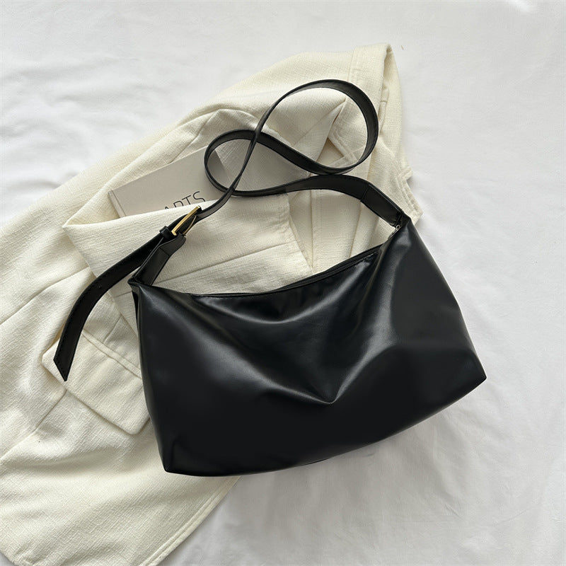 Wholesale Solid Color Large Capacity Shoulder Bag