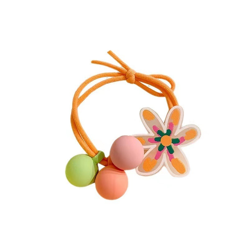 Wholesale Children' s high elastic cute rubber band hair tie