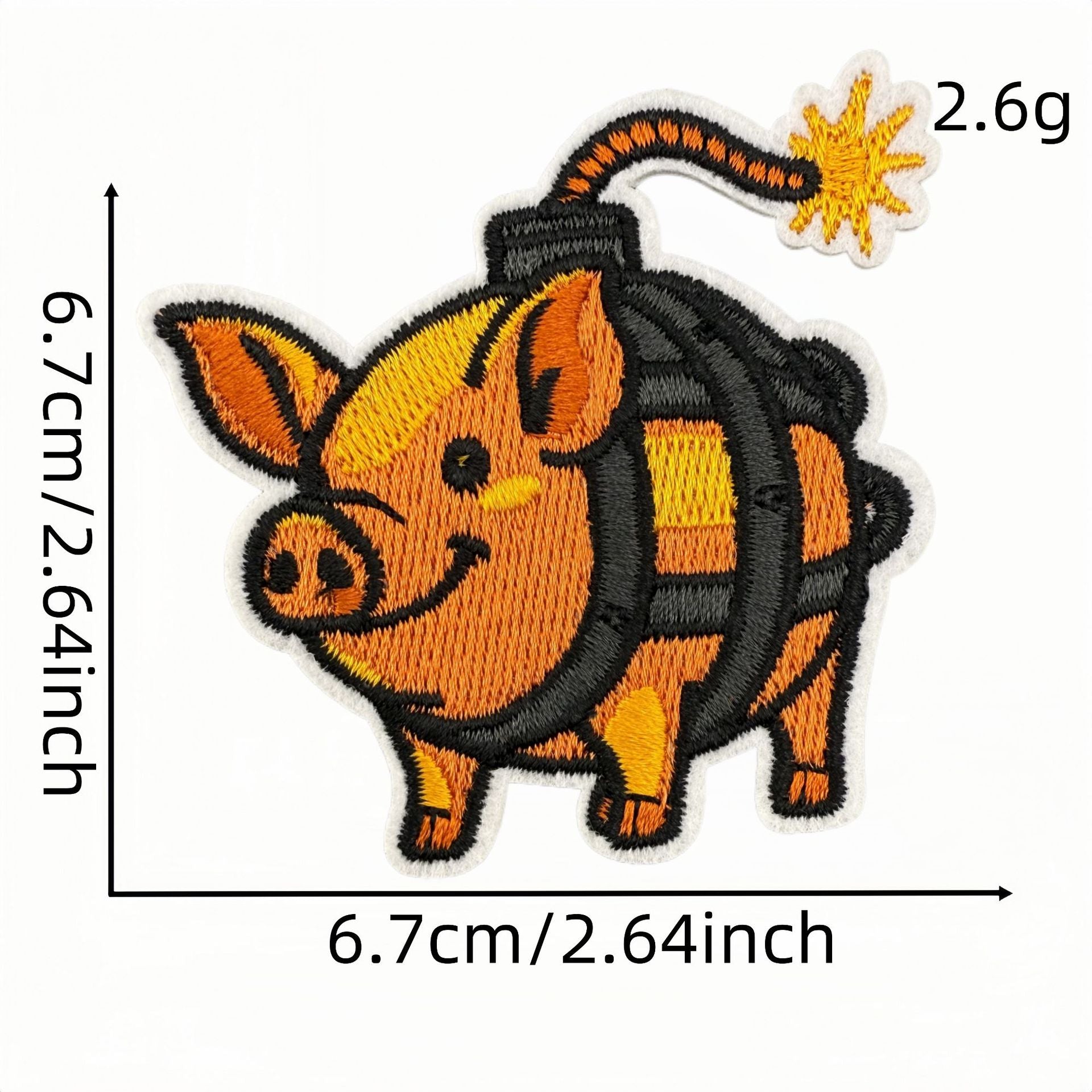 Wholesale Cartoon Cute and Bizarre Animal DIY Patches