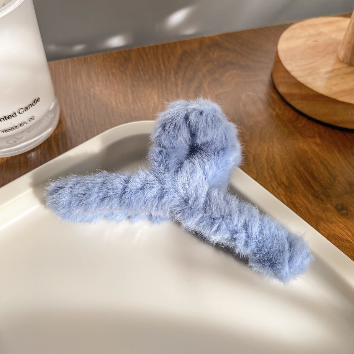 Wholesale Autumn and Winter Plush Fashion Temperament Large Hair Clips