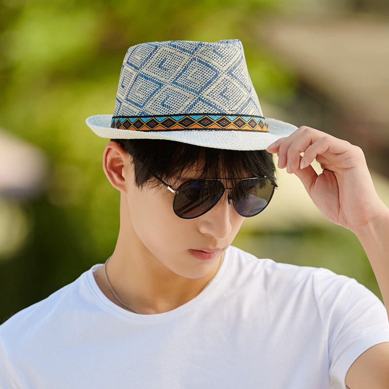 Wholesale Sun hat summer outdoor sun hat ethnic style hat