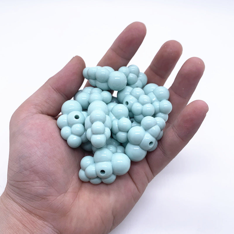 Wholesale Acrylic Colorful Cute Cloud Beads