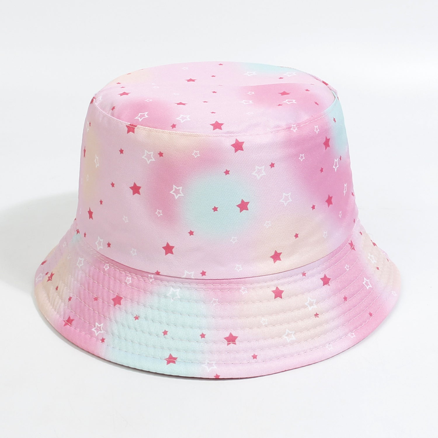 Wholesale Cotton Polyester Cartoon Rainbow Kids Bucket Hat
