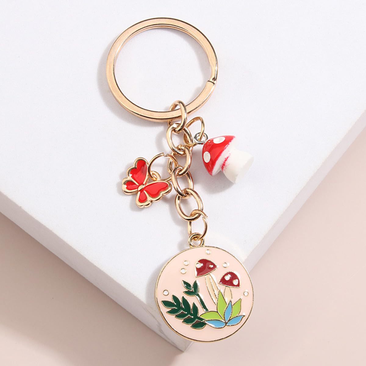 Wholesale New Clearance Bee Flower Keychain