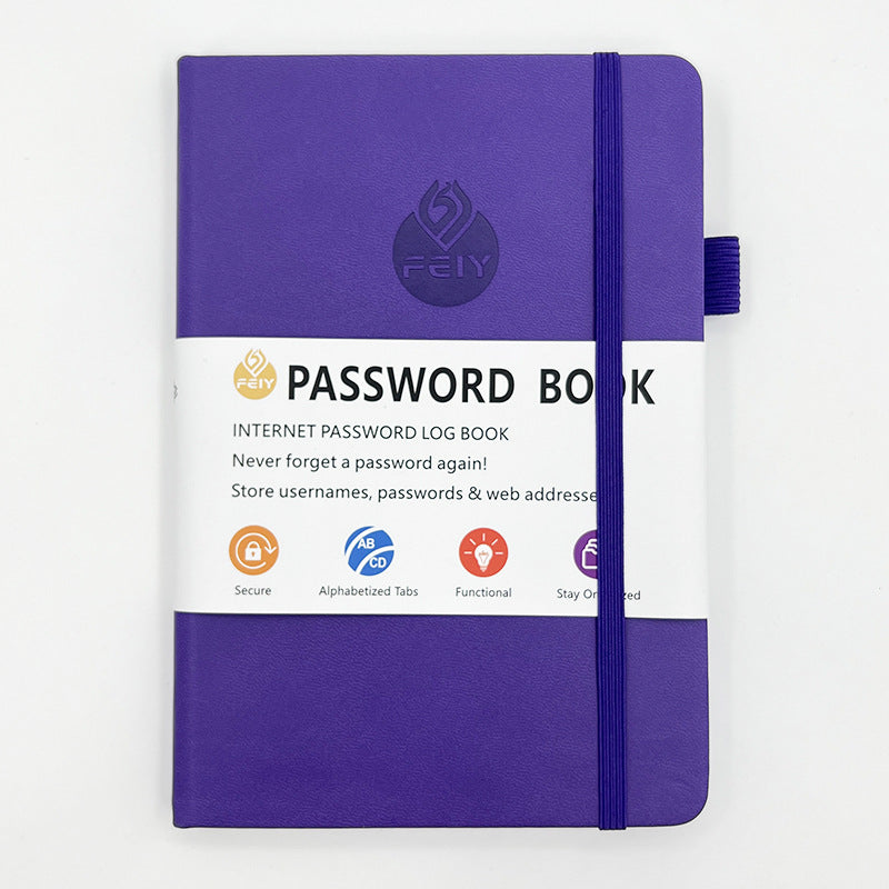 Wholesale Faux Leather English Telephone Address Password Book
