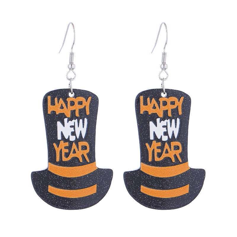 Wholesale fireworks 2026 sparkling Acrylic Earrings