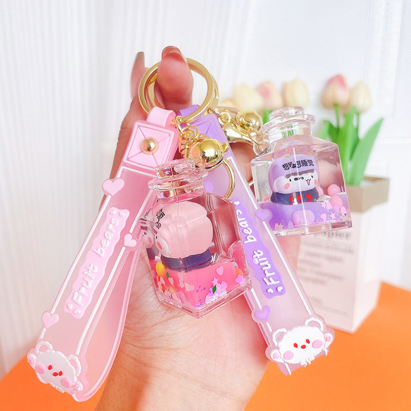 Figura de oso al por mayor llaves acrílicos