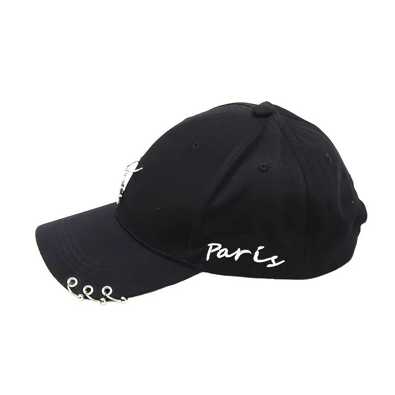 Wholesale Iron Ring Tower Personalized Bent Hip Hop Baseball Hat