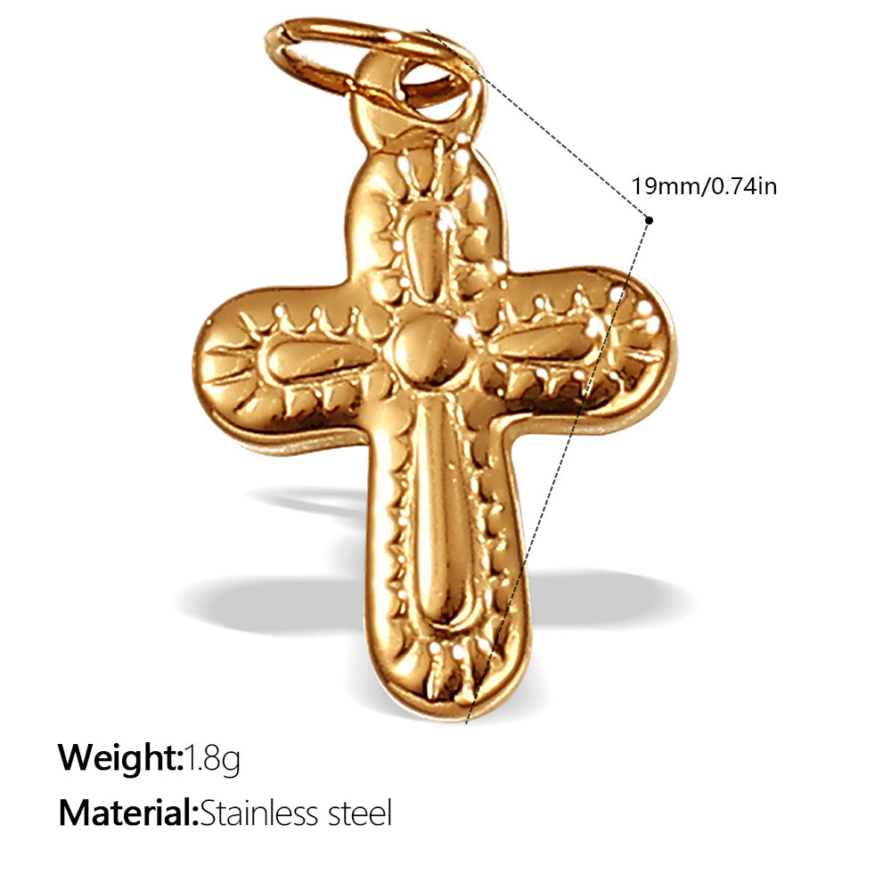 Wholesale Stainless Steel Cross Pendant Necklace