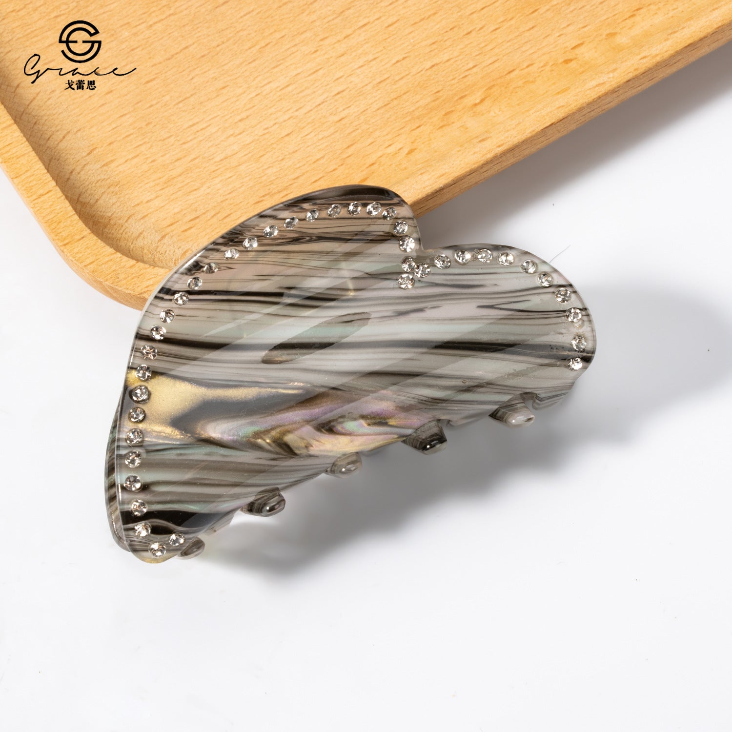 Wholesale Valentine's Day 8cm Elegant Hair Clip