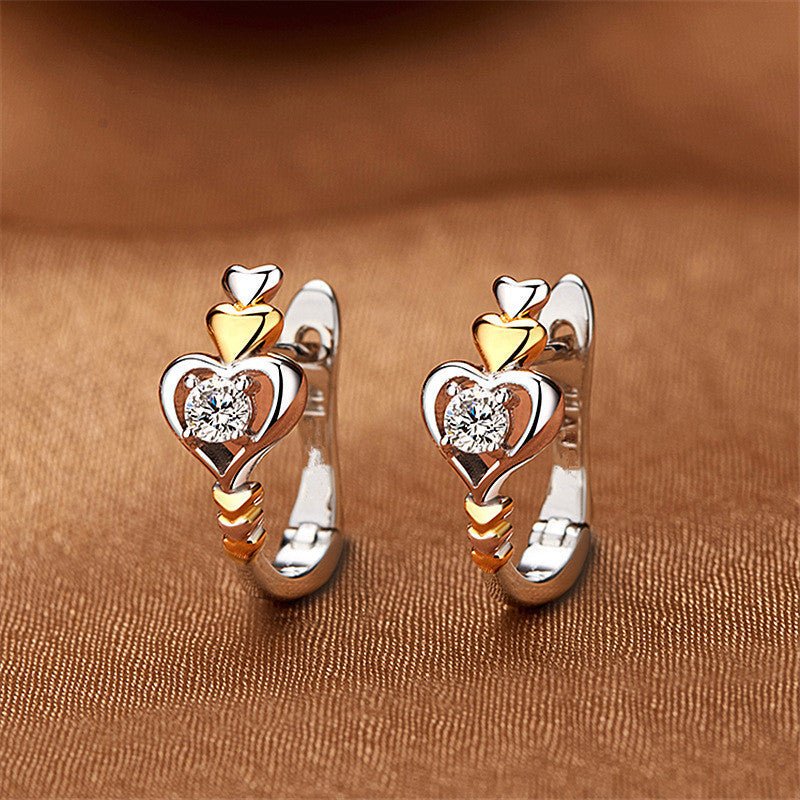 Wholesale Heart Shaped Creative Earrings